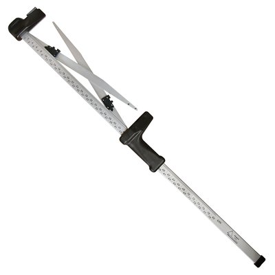 Kluppe 100 Cm WALDMEISTER Mess – Forstmessgerät Aus Aluminium, Cm