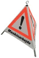 Advarsels trekant Maskinarbejde