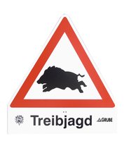 Treibjagdschild Light Wildschwein