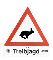 Treibjagdschild Light Hase