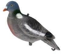 Flock Coated Bird Decoy