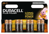 Batteries Duracell AA, LR06/MN1500 1,5 V