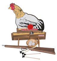 Jeu de tir chasse aux poules