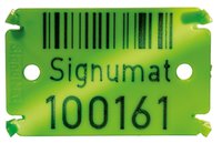 Signumat Hi-Tech Colour Type 02 Forestry Tag - two lines