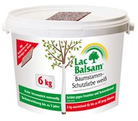 Peinture de protection LacBalsam pour tronc d'arbre, blanche