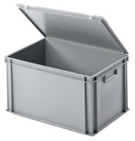 Plastlåda med lock