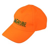 Cap orange mit GRUBE-Logo Cap orange mit GRUBE-Logo