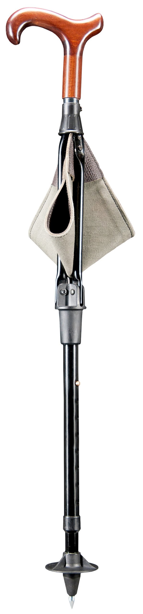 robuster Sitzstock Jäger und Angler Stock Jagd höhenverstellbar PRAKTUS SAFETY robuster Sitzstock Jäger und Angler Stock Jagd höhenverstellbar PRAKTUS SAFETY