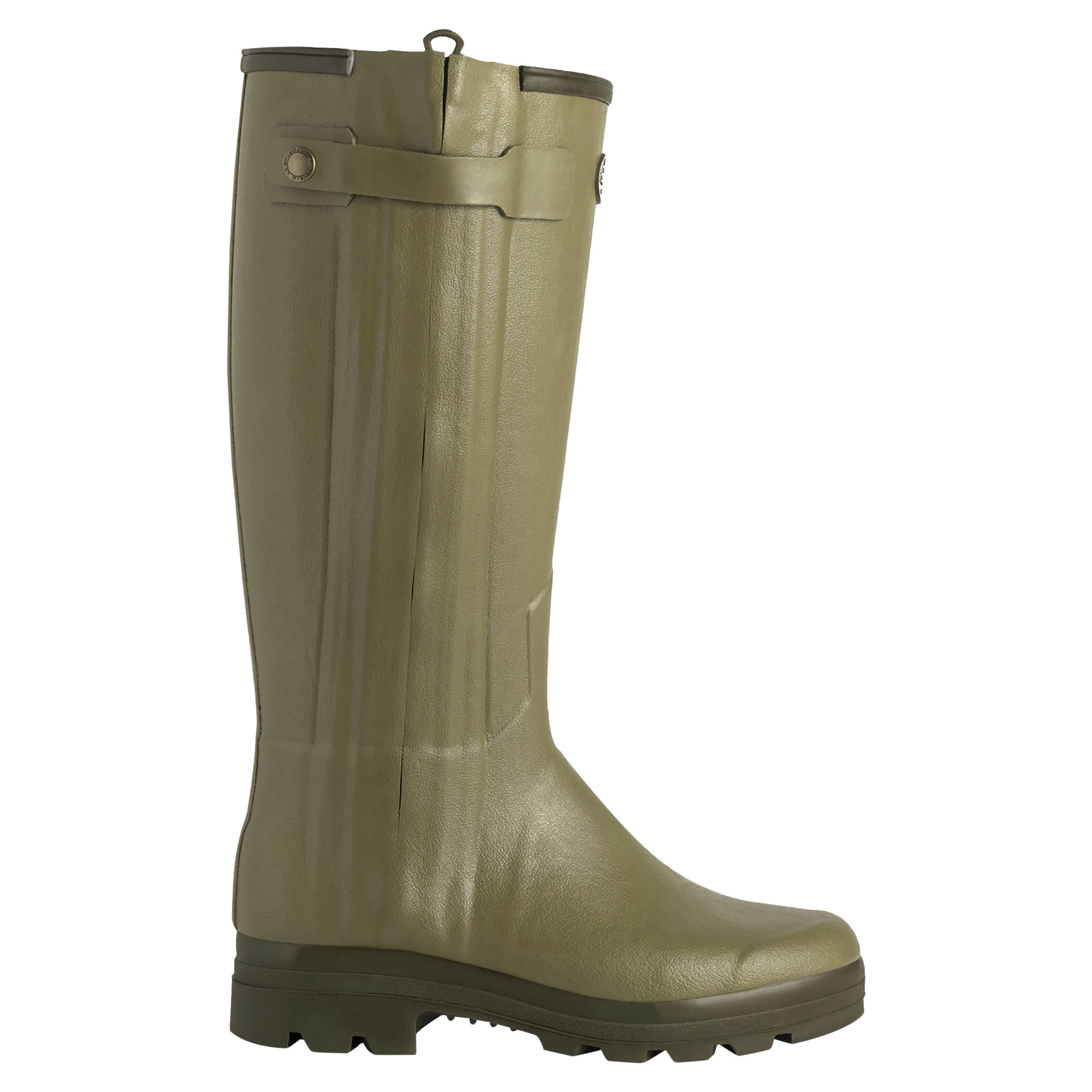Le Chameau Damen-Gummistiefel Chasseur Cuir Le Chameau Damen-Gummistiefel Chasseur Cuir