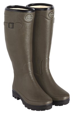 Bottes best sale caoutchouc fourrées