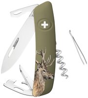 Swiza D05 Pocket Knife with a Hunting Motif