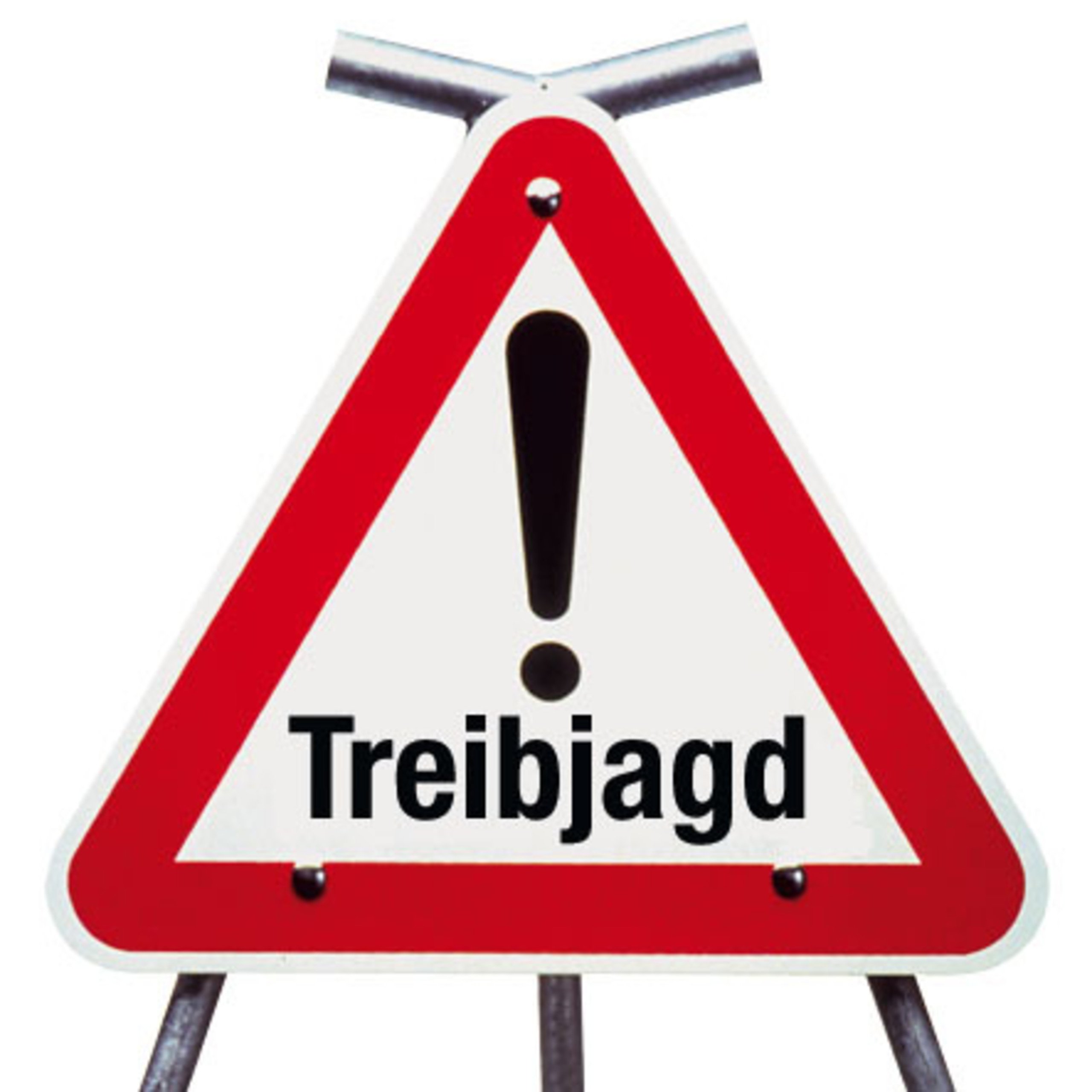 Warnschilder Treibjagd Warnschilder Treibjagd