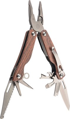 Herbertz multitool with wood finish GRUBE.EU