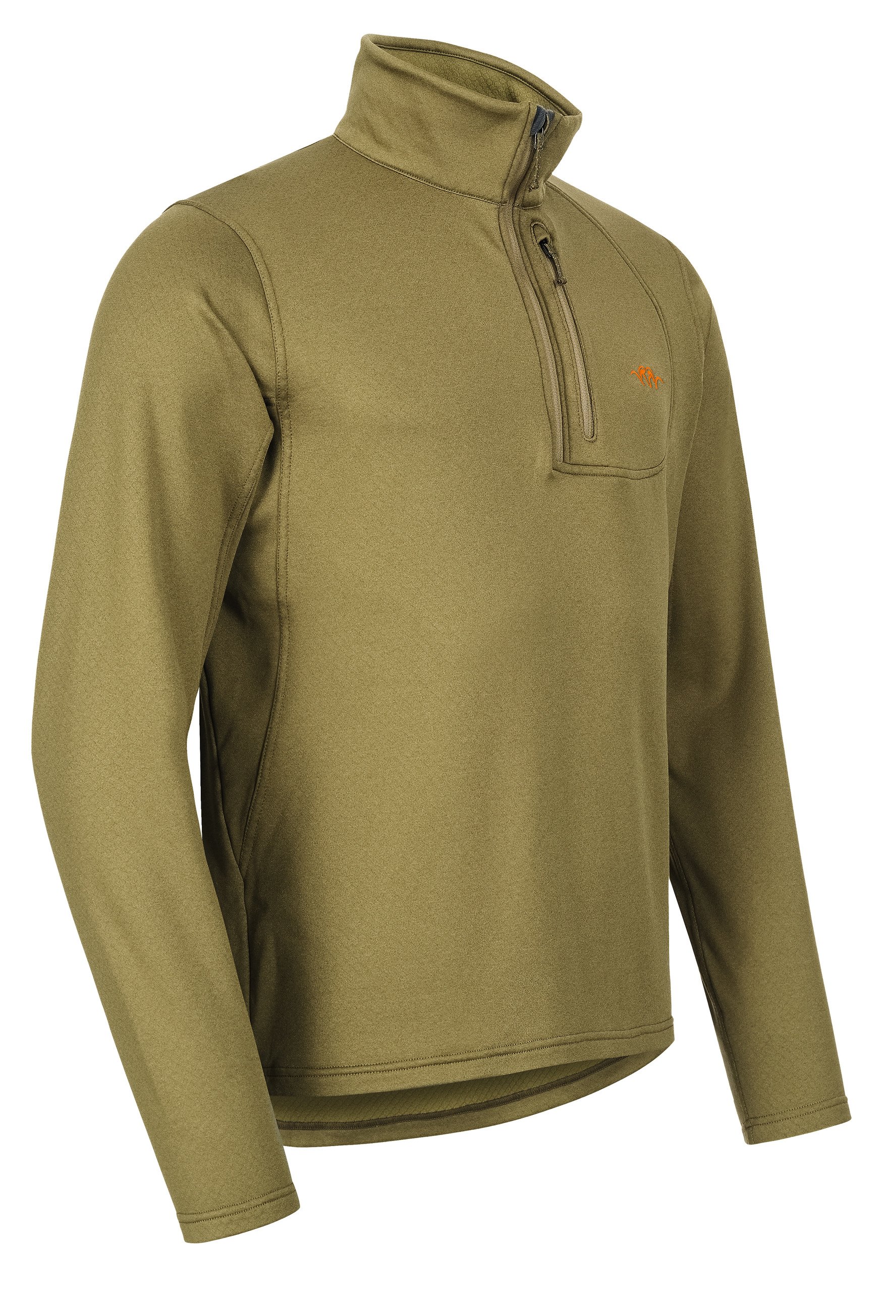 Drain Midlayer Halfzip - Color: highland green