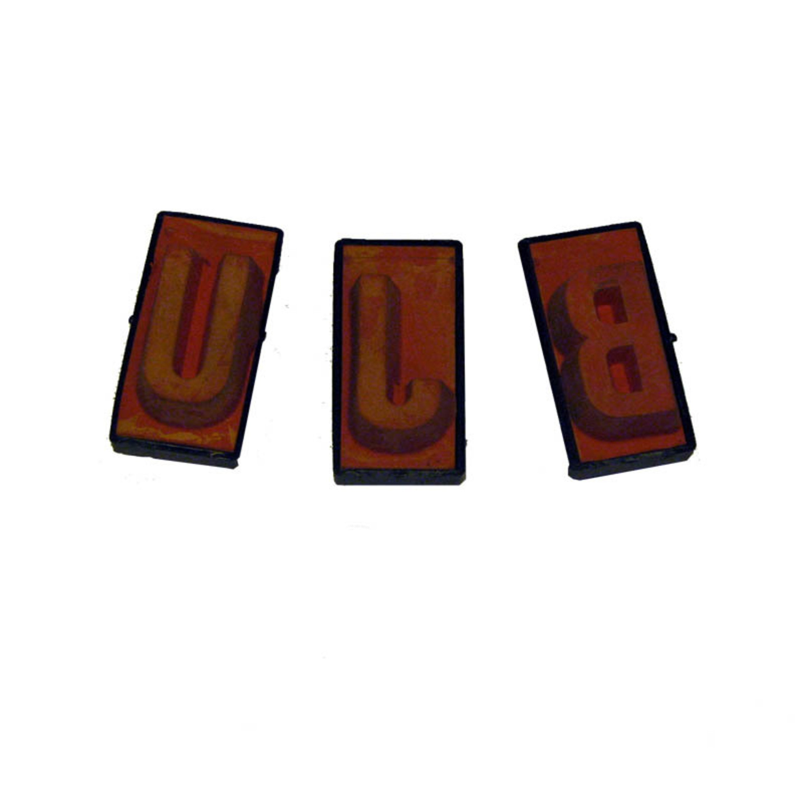 Stämpelbokstav, 40 mm