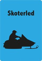 Skylt till markeringsband/rågångsband