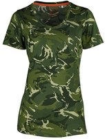 Tom Collins Damen-Funktions-Camo-T-Shirt