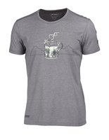 Maier Sports Herren-T-Shirt Coffee Brake