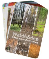 Bestimmungsfächer - Waldböden erkennen und verstehen (Identification cards - recognise and understand forest floors). Text in German.