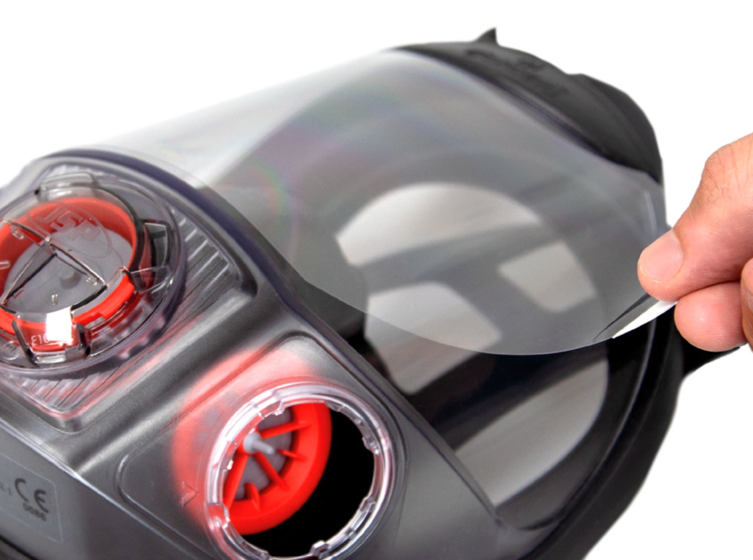 JSP Visier-Schutzfolie für Vollmaske Force 10