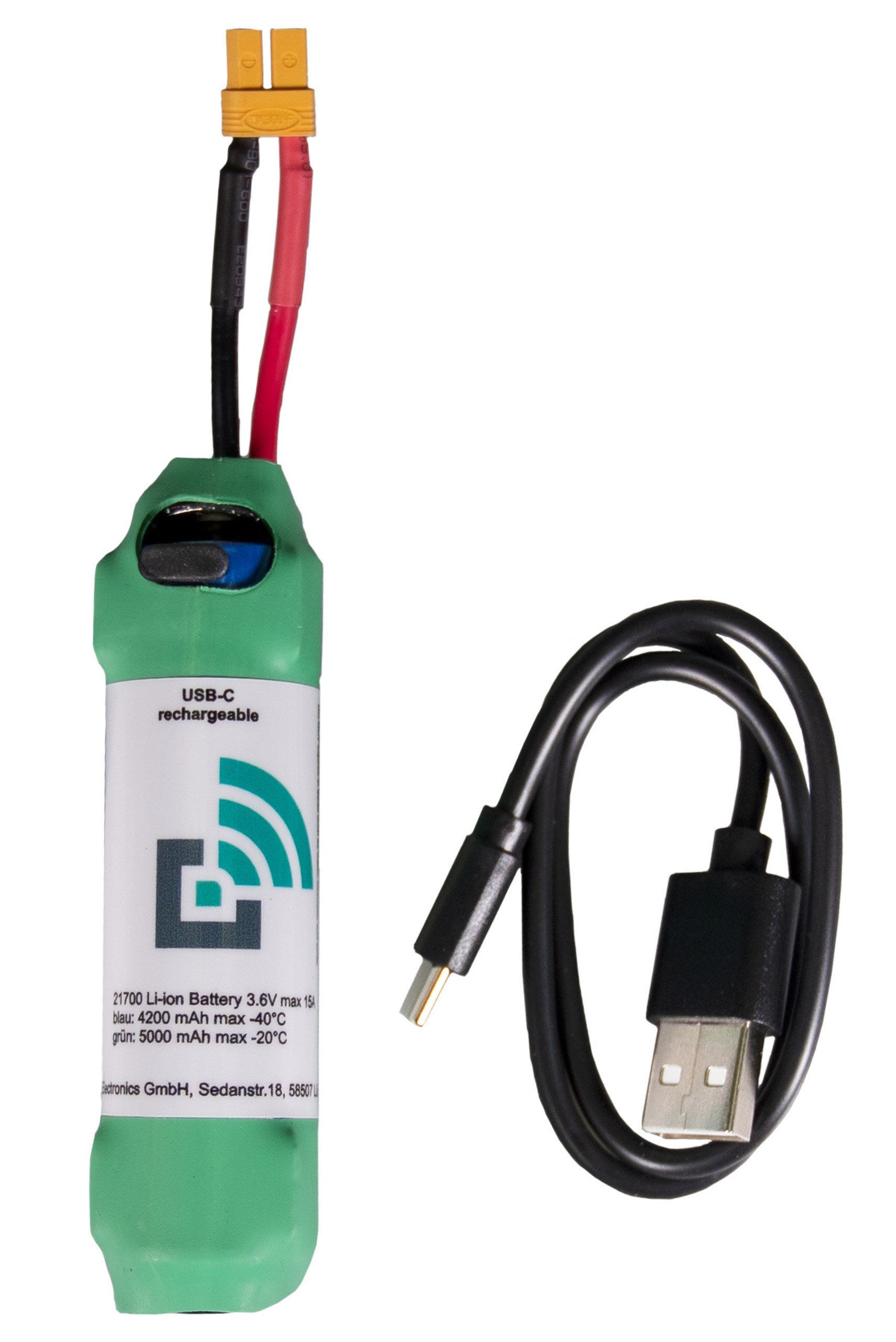 Trapmaster Ersatzakku für Melder mit gelbem Stecker
