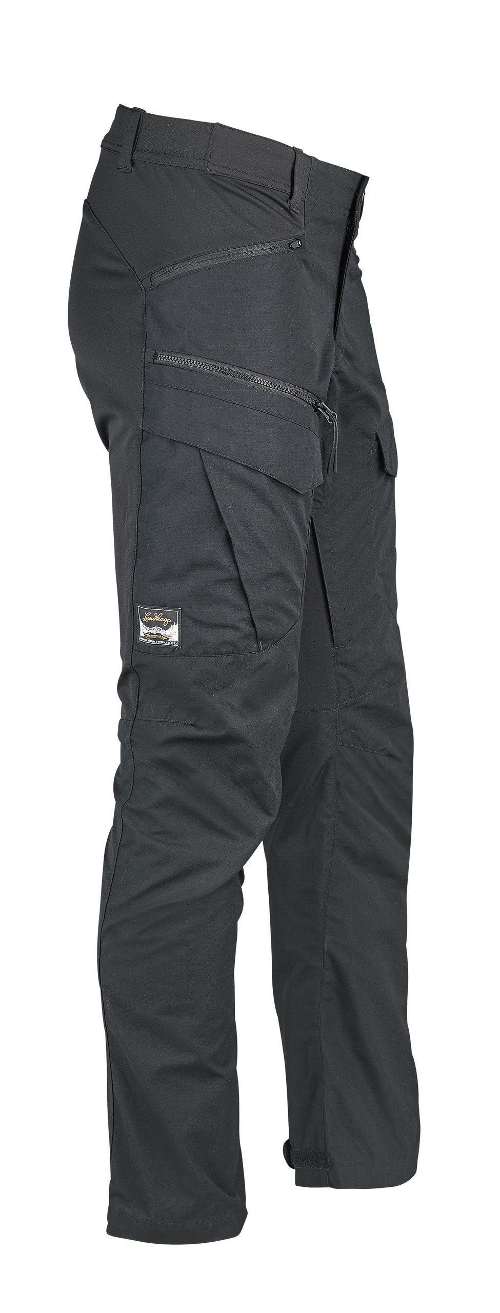 Lundhags Hose Fulu Cargo Stretch Hybrid, black, Gr. 58