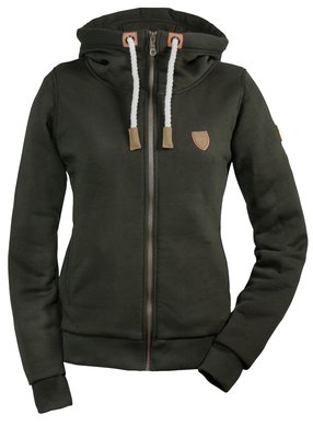 Sweatjacke Kordel Kapuzenpulli Kapuze Pullover Damen Mit Kordel