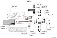 Vis M6 x 40, DIN 912, pour treuil à cabestan 1800