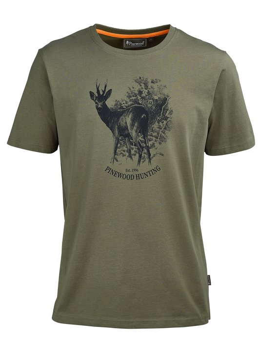 Pinewood Roe Deer T-shirt | GRUBE.EU