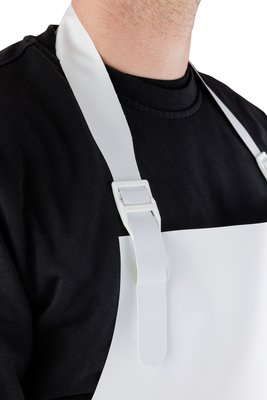 Kleine Erwachsenen-Metzgerschürze mit Streifen - made in England Kleine Erwachsenen-Metzgerschürze mit Streifen - made in England