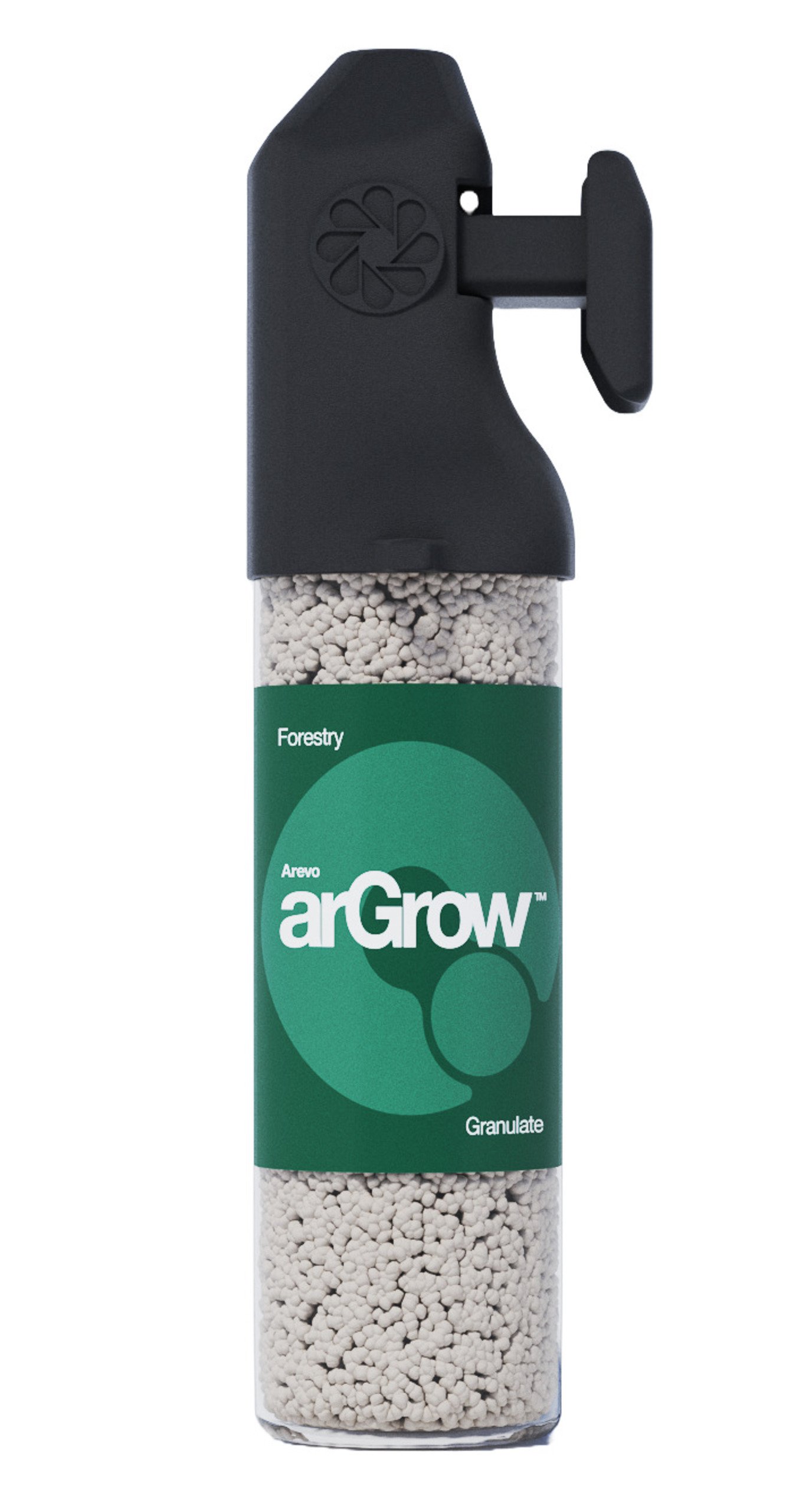 arGrow® paket med 5 flaskor granulat och en handdoserare i SKOGMA-butiken