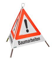 Faltsignal Baumarbeiten