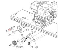 Bricka till koppling briggs motor