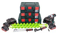 Pflanzbohrer-Set mit leichten Bohrern und Metabo BS 18 LTX BL I