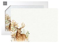 IHR Hunted Deer Table Mat Set