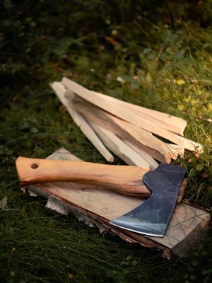 Hachette Gränsfors Bruks - Hache Forestière à Main 35 Cm - Lame Acier Carbone 13 Cm - Occasion