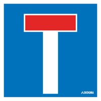 Ledskylt - Återvändsgränd