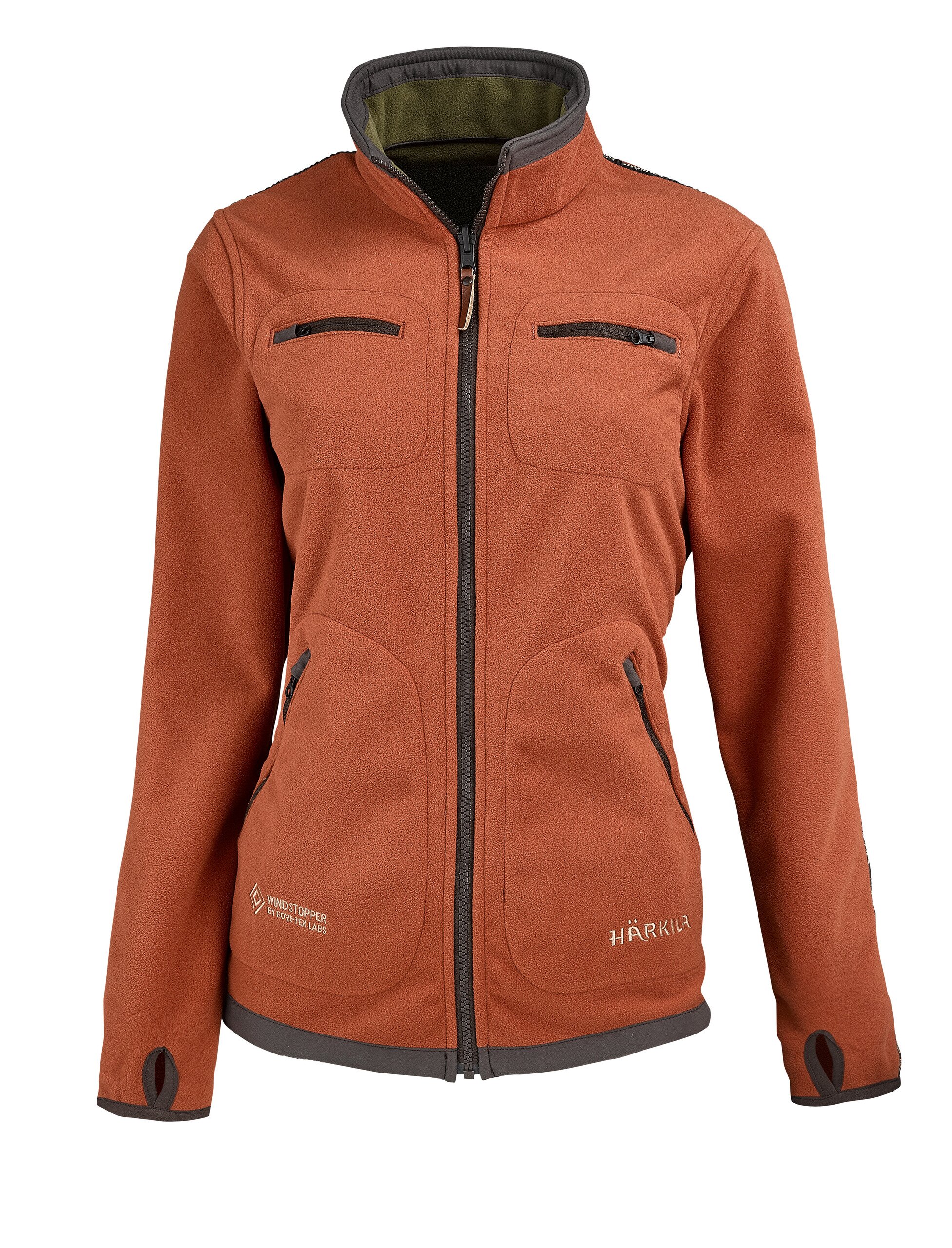 Härkila Fleecejacke Kamko, wendbar