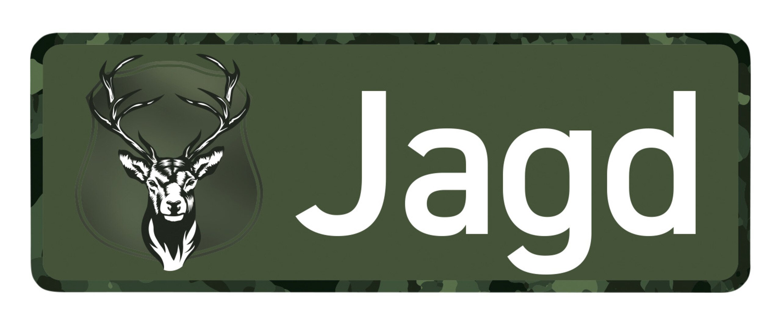 Wilde Hilde Original Magnetschild Jagd
