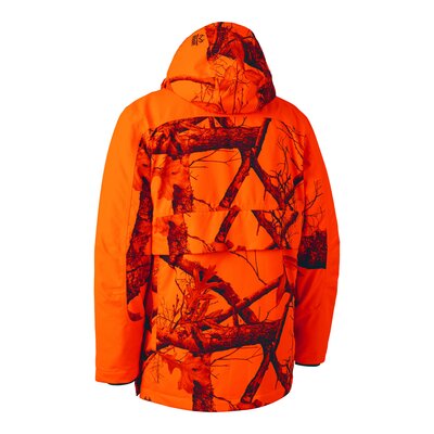 Deerhunter Eagle Gilet Da Caccia Realtree Edge® Orange – Dettagli In Pelle Finta, Cerniera YKK, Tasche Multiple - 2