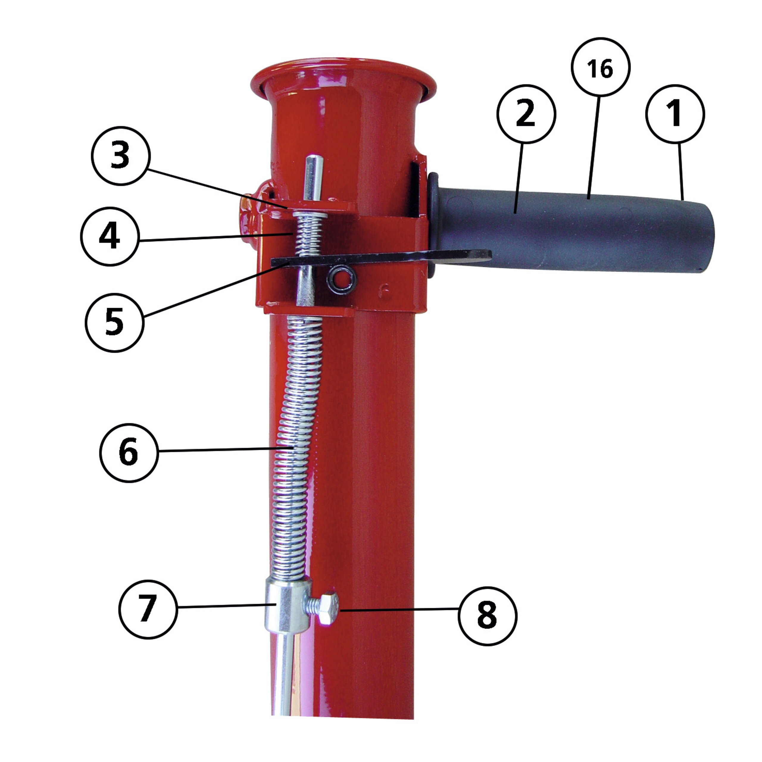 Reservdelar till Pottiputki Planteringsrör