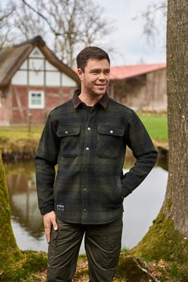 Chemise de chasse pour homme Tagart North en polaire chaude. TAGART Chemise de chasse pour homme Tagart North en polaire chaude. TAGART