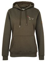 Hubertus Hoodie Dackel mit Herz