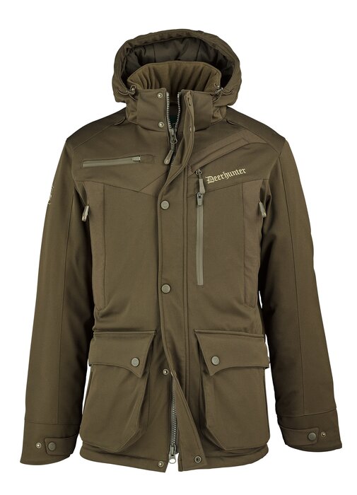 Deerhunter Giacca Da Caccia Muflon – Con Cappuccio Staccabile E Tasche Portacartucce