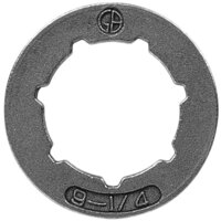 Selbstzentrierender Zahnkranz 1/4"