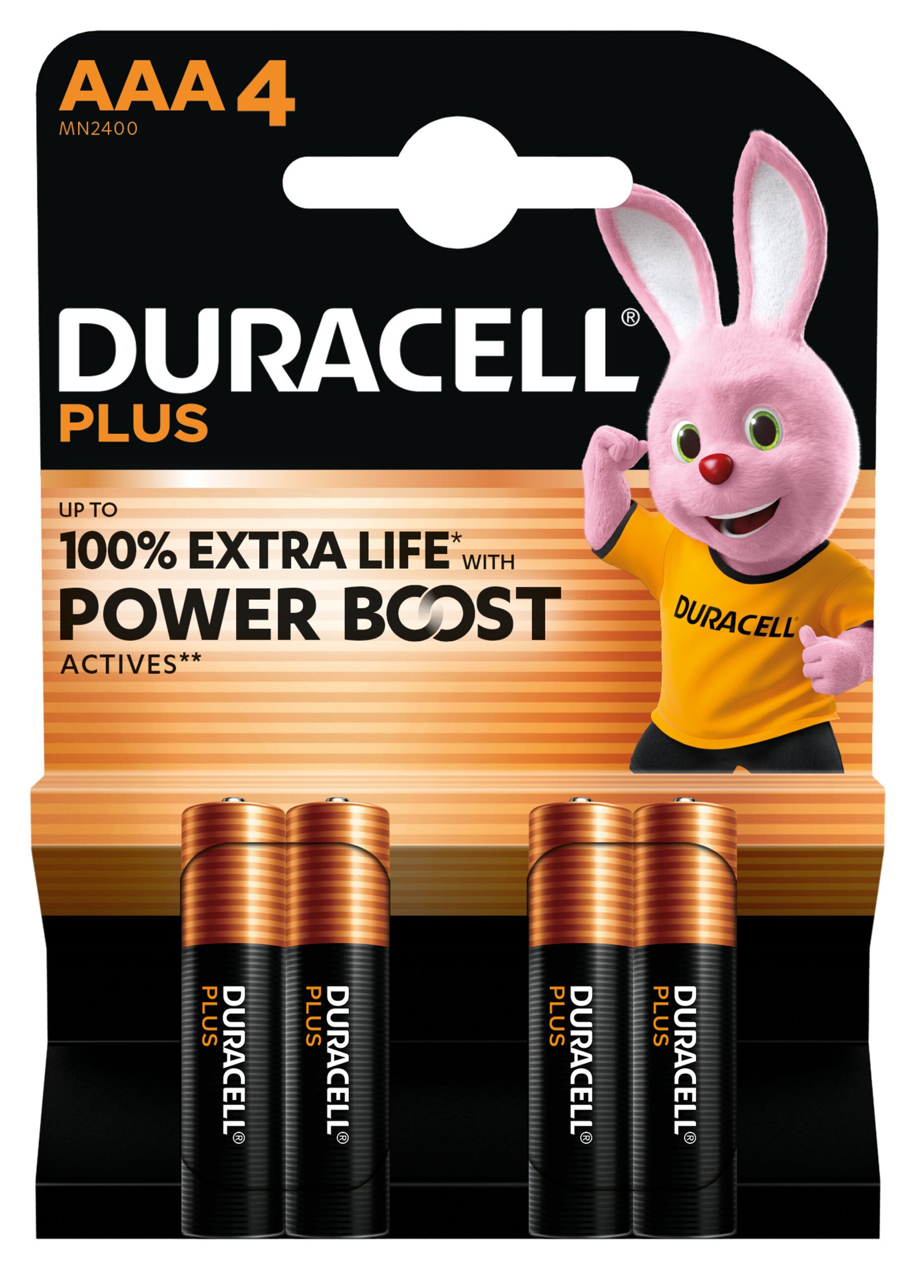 Duracell Batterien Plus AAA MN2400