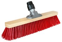 Georgi Outdoor-Besen Elaston mit Universalstielhalter