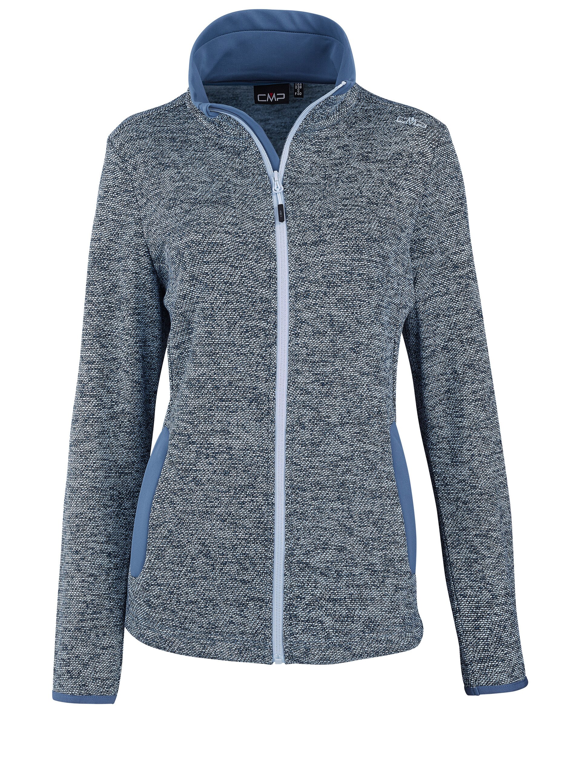 CMP Stickad fleecejacka