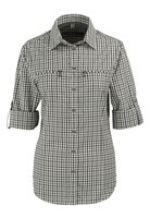 Tom Collins-bluse med lange ærmer