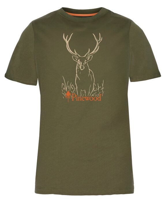 Pinewood T-Shirt Red Deer